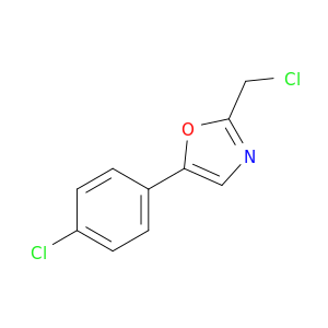 2-(氯甲基)-5-(4-氯苯基)恶唑