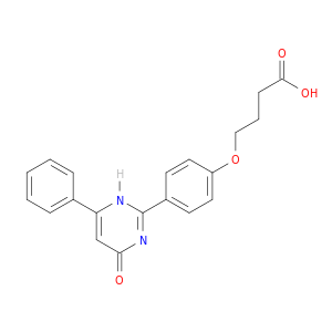 Butanoic acid, 4-[4-(1,4-dihydro-4-oxo-6-phenyl-2-pyrimidinyl)phenoxy]-