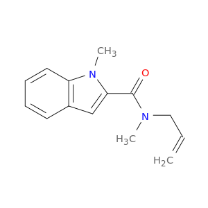 1H-Indole-2-carboxamide, N,1-dimethyl-N-2-propenyl-
