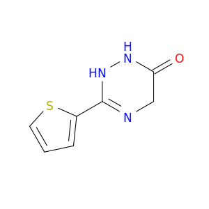 1,2,4-Triazin-6(1H)-one, 2,5-dihydro-3-(2-thienyl)-