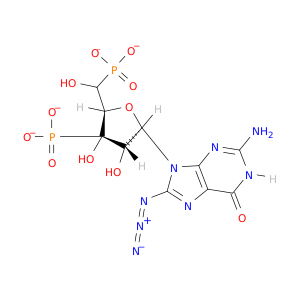 8-AZIDOGUANOSINE-3',5'-DIPHOSPHONATE