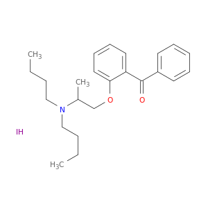Benzophenone,2-[2-(dibutylamino)propoxy]-, hydriodide (7CI,8CI)