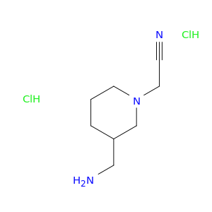 2-[3-(氨基甲基)哌啶-1-基]乙腈二盐酸