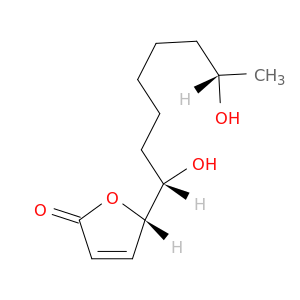 2(5H)-Furanone, 5-[(1S,7S)-1,7-dihydroxyoctyl]-, (5S)-