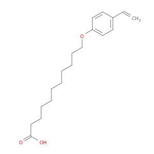 Undecanoic acid, 11-(4-ethenylphenoxy)-
