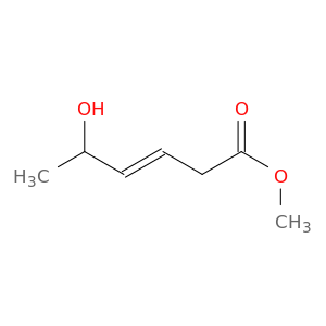 3-Hexenoic acid, 5-hydroxy-, methyl ester, (E)-