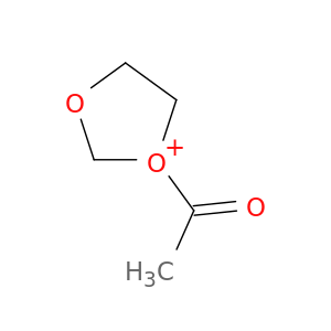 1,3-Dioxolanium, 1-acetyl-