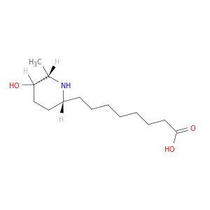 2-Piperidineoctanoicacid, 5-hydroxy-6-methyl-, (2R,5S,6S)-