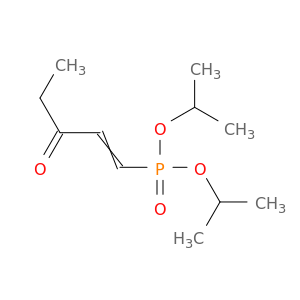Phosphonic acid, (3-oxo-1-pentenyl)-, bis(1-methylethyl) ester
