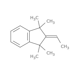 1H-Indene, 2-ethylidene-2,3-dihydro-1,1,3,3-tetramethyl-
