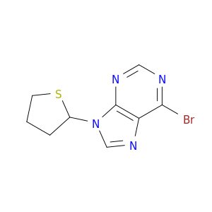 6-BROMO-9-TETRAHYDRO-2-THIENYL-9H-PURINE
