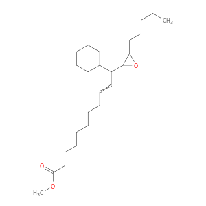 9-Undecenoic acid, 11-cyclohexyl-11-(3-pentyloxiranyl)-, methyl ester