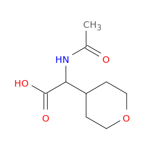 2-Acetamido-2-(tetrahydro-2H-pyran-4-yl)acetic acid