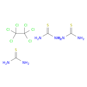 Thiourea, compd. with hexachloroethane (3:1)