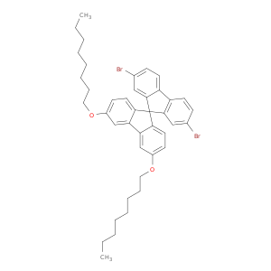 9,9'-Spirobi[9H-fluorene], 2,7-dibromo-3',6'-bis(octyloxy)-