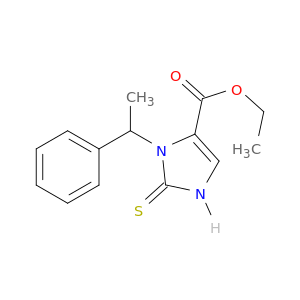 2,3-二氢-3-[(1R)-1-苯乙基]-2-硫代-1H-咪唑-4-羧酸乙酯