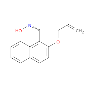 1-Naphthalenecarboxaldehyde, 2-(2-propenyloxy)-, oxime