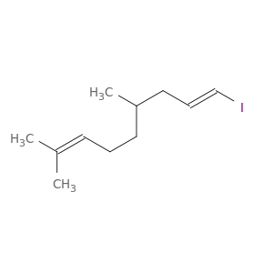 1,7-Nonadiene, 1-iodo-4,8-dimethyl-, (E)-