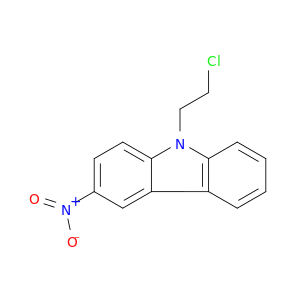 9H-Carbazole, 9-(2-chloroethyl)-3-nitro-