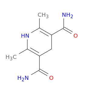 3,5-Pyridinedicarboxamide, 1,4-dihydro-2,6-dimethyl-