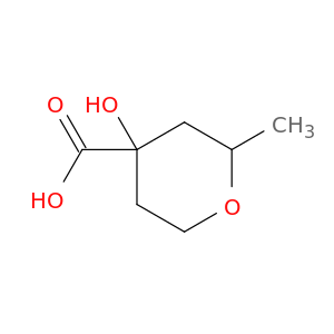 2H-Pyran-4-carboxylicacid, tetrahydro-4-hydroxy-2-methyl-