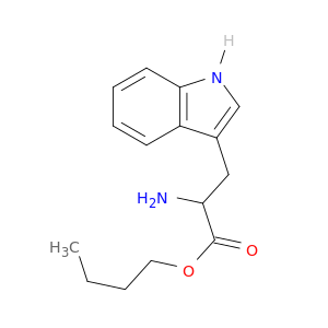 butyl 2-amino-3-(1H-indol-3-yl)propanoate