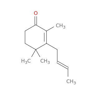 3-(2E)-2-丁烯-1-基-2,4,4-三甲基-2-环己酮-1-1