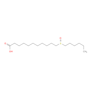 Undecanoic acid, 11-(hexylsulfinyl)-