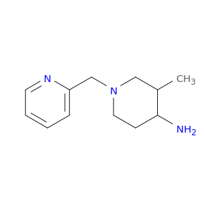3-methyl-1-(pyridin-2-ylmethyl)piperidin-4-amine