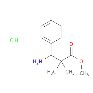 3-氨基-2,2-二甲基-3-苯基丙酸甲酯盐酸盐