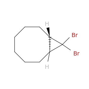 Bicyclo[6.1.0]nonane, 9,9-dibromo-, trans-