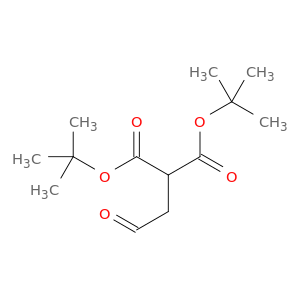 Propanedioic acid, (2-oxoethyl)-, bis(1,1-dimethylethyl) ester