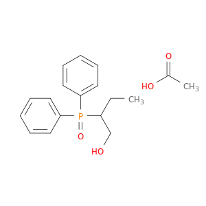 1-Butanol, 2-(diphenylphosphinyl)-, acetate