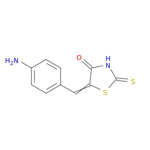 4-Thiazolidinone, 5-[(4-aminophenyl)methylene]-2-thioxo-