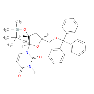 3'-脱氧-2'-O-[(1,1-二甲基乙基)二甲基甲硅烷基]-5'-O-(三苯基甲基)尿苷
