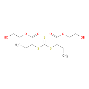 Butanoic acid, 2,2'-[carbonothioylbis(thio)]bis-, bis(2-hydroxyethyl) ester