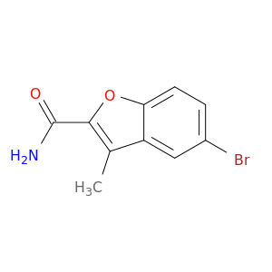 5-溴-3-甲基苯并呋喃-2-甲酰胺