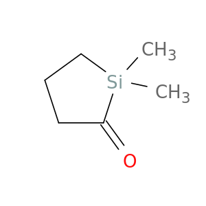 Silacyclopentan-2-one, 1,1-dimethyl-