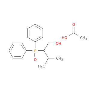 1-Butanol, 2-(diphenylphosphinyl)-3-methyl-, acetate