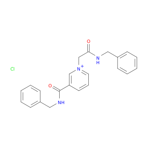 3-BENZYLCARBAMOYL-1-(BENZYLCARBAMOYLMETHYL)PYRIDINIUM CHLORIDE