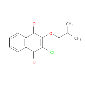 1,4-Naphthalenedione, 2-chloro-3-(2-methylpropoxy)-