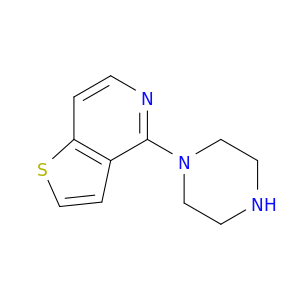 4-哌嗪-1-噻吩并[3,2-C]吡啶