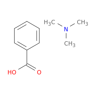 Methanamine, N,N-dimethyl-, benzoate