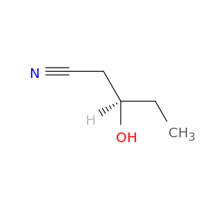 Pentanenitrile, 3-hydroxy-, (3R)-