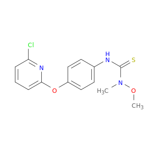 Thiourea, N'-[4-[(6-chloro-2-pyridinyl)oxy]phenyl]-N-methoxy-N-methyl-