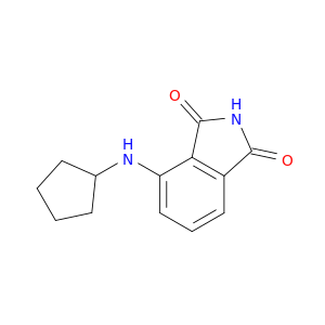 1H-Isoindole-1,3(2H)-dione, 4-(cyclopentylamino)-