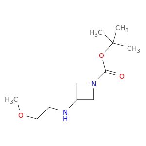 1-Azetidinecarboxylicacid, 3-[(2-methoxyethyl)amino]-, 1,1-dimethylethyl ester