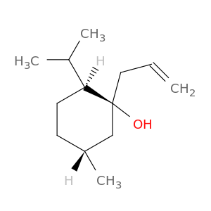 Cyclohexanol,5-methyl-2-(1-methylethyl)-1-(2-propen-1-yl)-, (1S,2S,5R)-