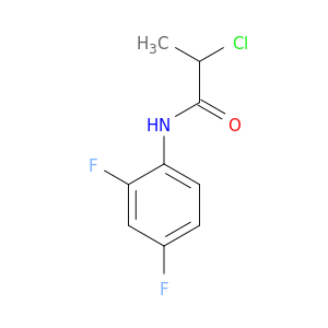 丙酰胺,2-氯-N-(2,4-二氟苯)-