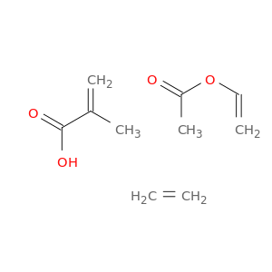 ethylene; 2-methylprop-2-enoic acid; vinyl acetate
